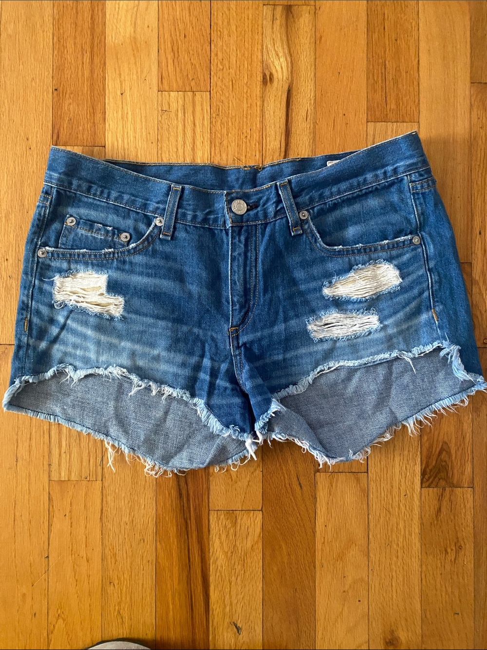 rag & bone The Cutoff Denim Shorts
